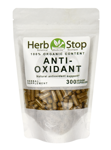 Organic Anti-Oxidant Capsules Bulk Bag