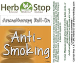 Anti-Smoking-Aromatherapy Roll-On Blend Label