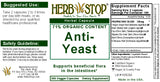 Anti-Yeast Capsules Label