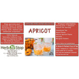 Apricot Honeybush Tea Label