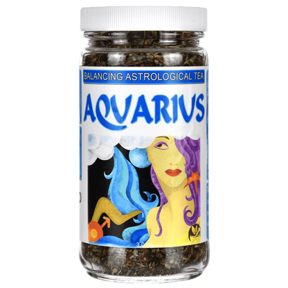 Aquarius Loose Leaf Astrological Tea Jar