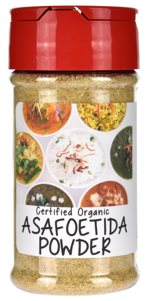 Organic Asafoetida Powder Spice Jar
