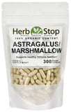 Organic Astragalus Marshmallow Capsules Bulk Bag