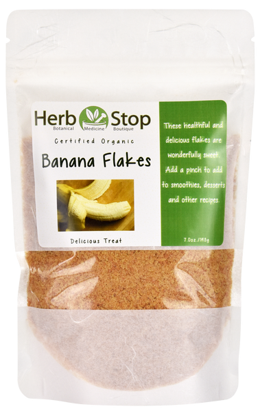 Organic Banana Flakes Bag