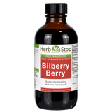 Organic Bilberry Berry Liquid Extract 4 oz