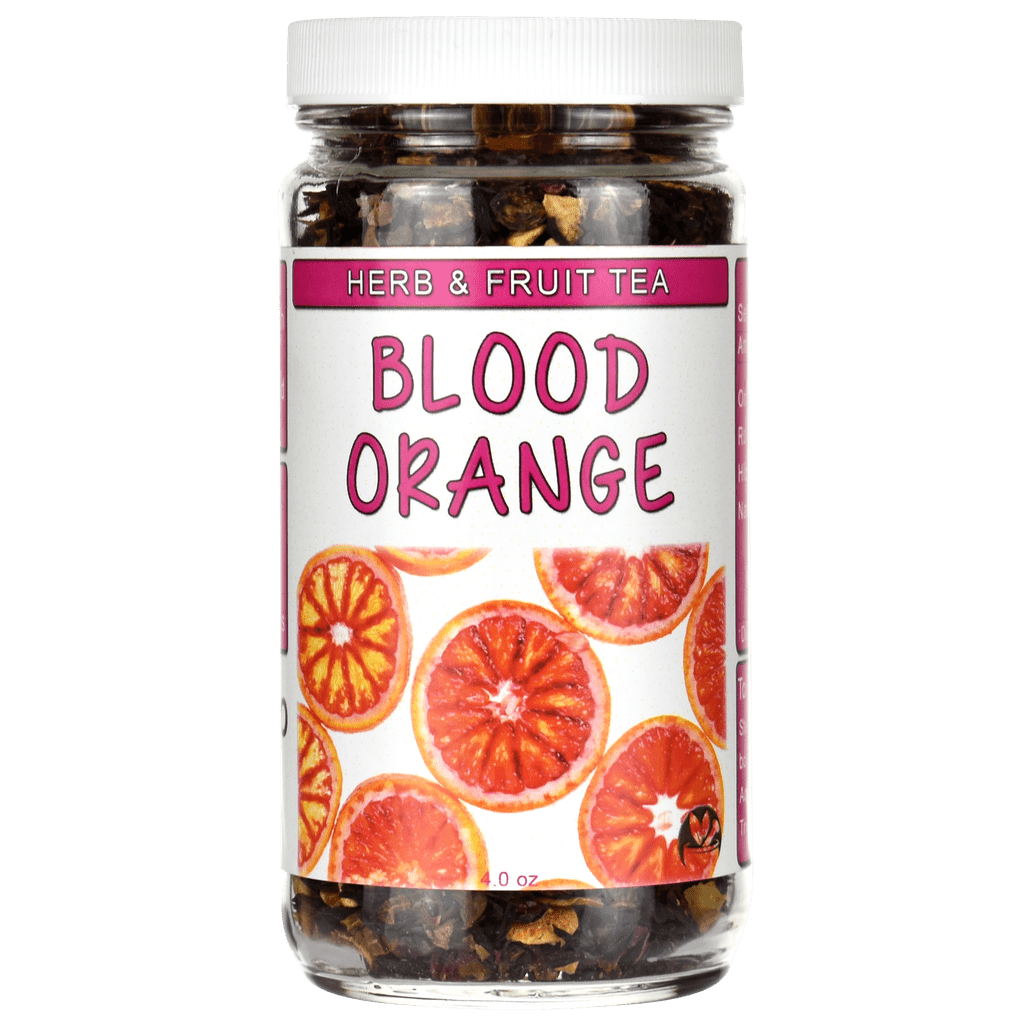 Blood Orange Loose Leaf Herb & Fruit Tea Jar