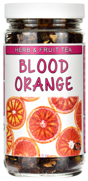 Blood Orange Loose Leaf Herb & Fruit Tea Jar