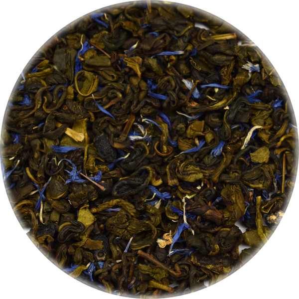 Bulk Blueberry Loose Leaf Green Tea 