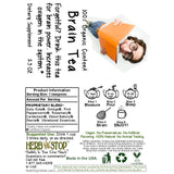 Brain Tea Label