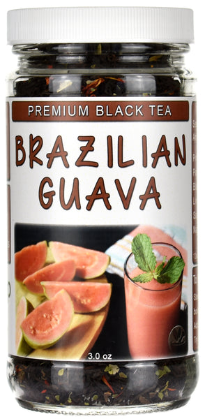 Brazilian Guava Loose Black Tea Jar