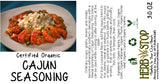 Cajun Seasoning Label
