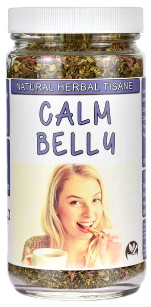 Calm Belly Herbal Tisane Tea Jar