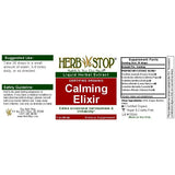Calming Elixir Extract Label