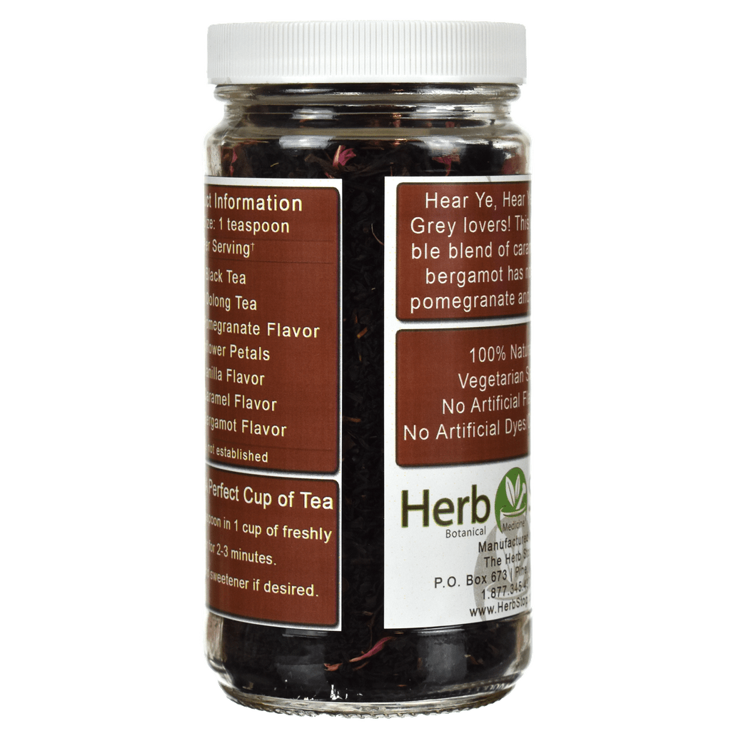 Caramel Earl Grey Loose Leaf Tea - Back