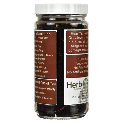 Caramel Earl Grey Loose Leaf Tea - Back