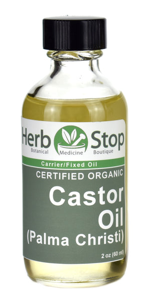 Organic Castor Oil 2oz Bottle