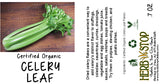 Celery Leaf Label
