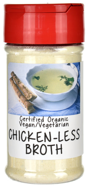 Organic Vegan Chicken-less Broth Jar