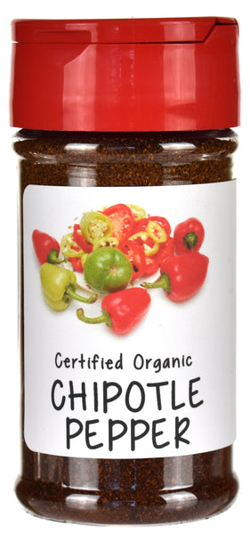 Organic Chipotle Pepper Spice Jar