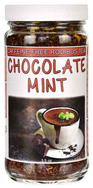 Chocolate Mint Rooibos Tea Jar