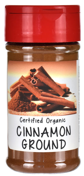 Organic Cinnamon Ground Spice Jar