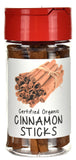 Organic Cinnamon Sticks Spice Jar