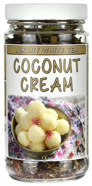 Coconut Cream Premium White Tea Jar