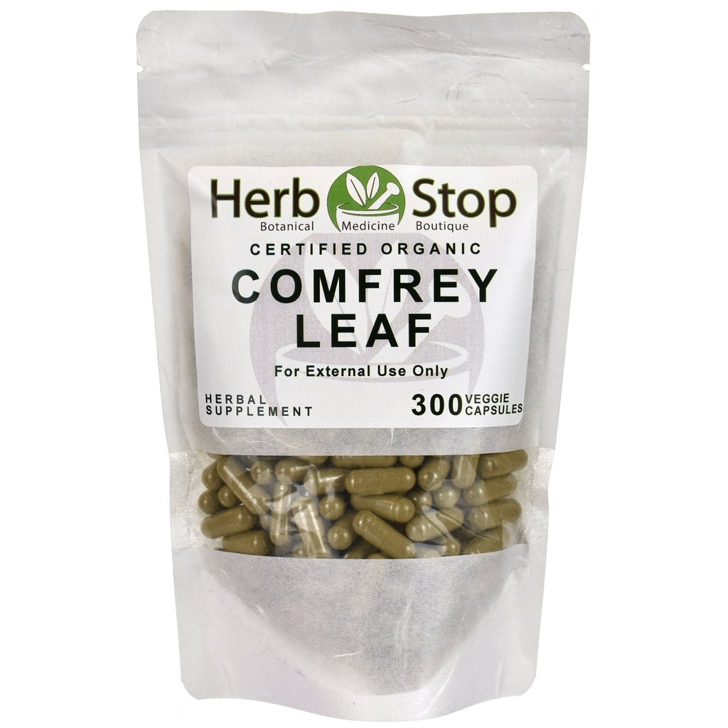 Comfrey Leaf Capsules | Herb Stop - Arizona's Herbal Store