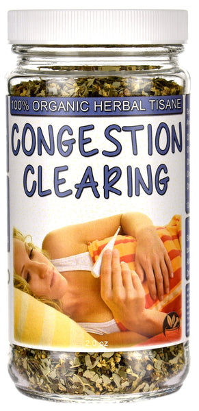 Organic Congestion Clearing Tea Blend Jar