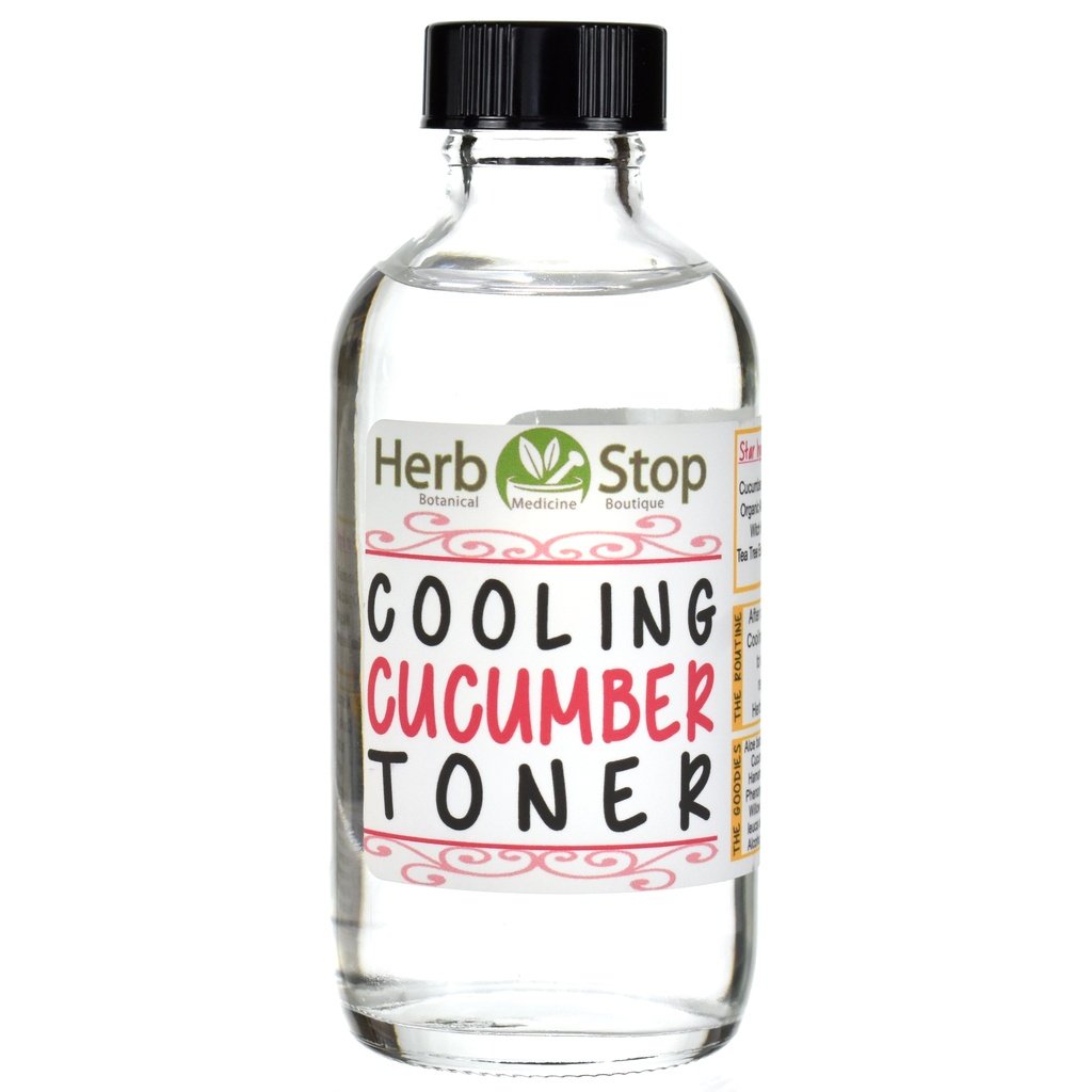 Cooling Cucumber Toner 4 oz Refill Bottle