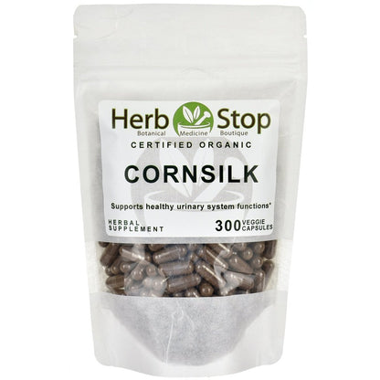 Organic Cornsilk Capsules Bulk Bag