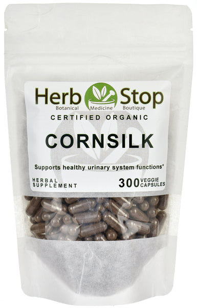Organic Cornsilk Capsules Bulk Bag