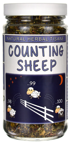 Counting Sheep Herbal Tisane Tea Jar