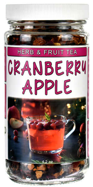 Cranberry Apple Herb & Fruit Tea Jar