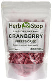 Organic Freeze Dried Cranberry Capsules Bulk Bag