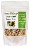 Organic Crystallized Ginger Chips Bag