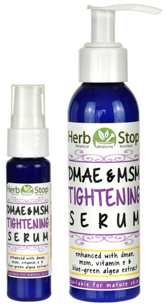 DMAE & MSM Tightening Serum Bottles