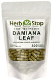 Organic Damiana Leaf Capsules Bulk Bag