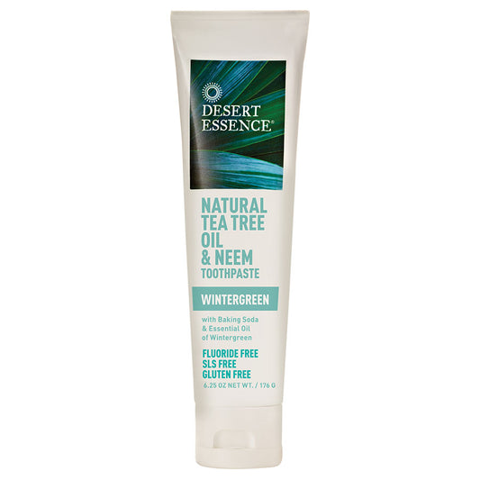 Desert Essence Natural Tea Tree & Neem Toothpaste