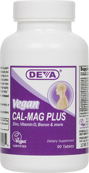 Deva Vegan Cal-Mag Plus