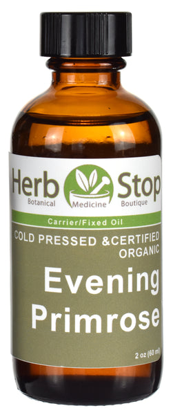 Organic Evening Primrose Oil 2 oz Bottle