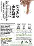Expand Memory Power Shake Label