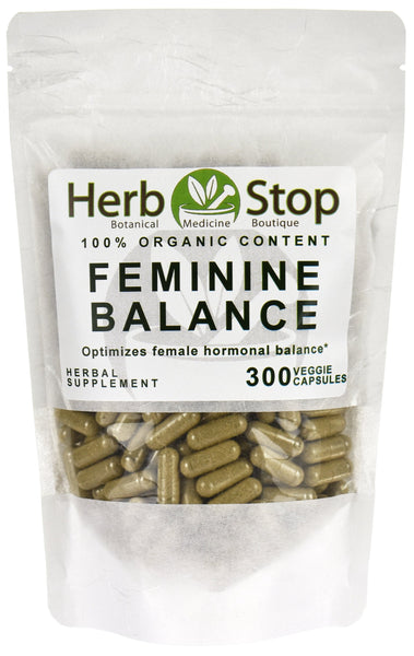 Feminine Balance Organic Capsules Bulk Bag