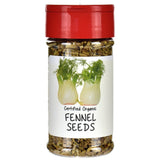 Organic Fennel Seeds Spice Jar