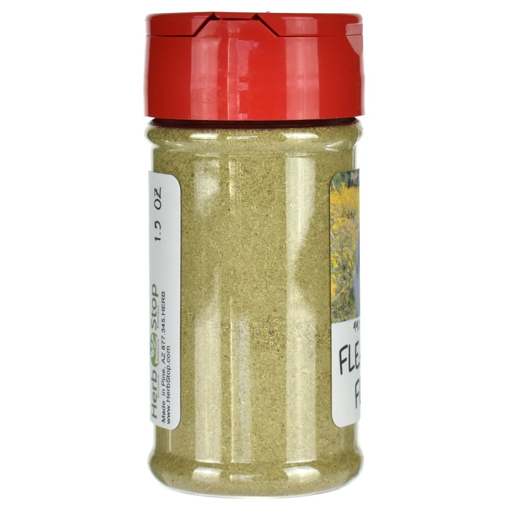 Organic Flea Powder Jar Back
