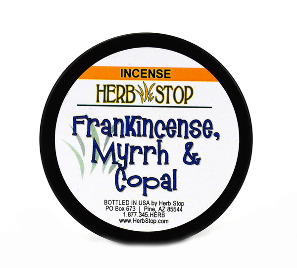 Frankincense, Myrrh & Copal Resin