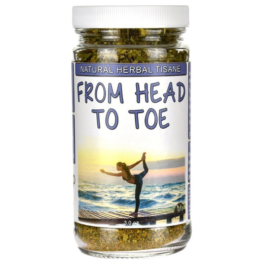 From Head To Toe Tea Blend Jar