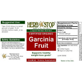 Garcinia Extract Label