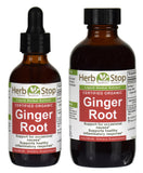 Ginger Root Extracts Bottles Group