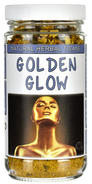 Golden Glow Herbal Tisane Jar